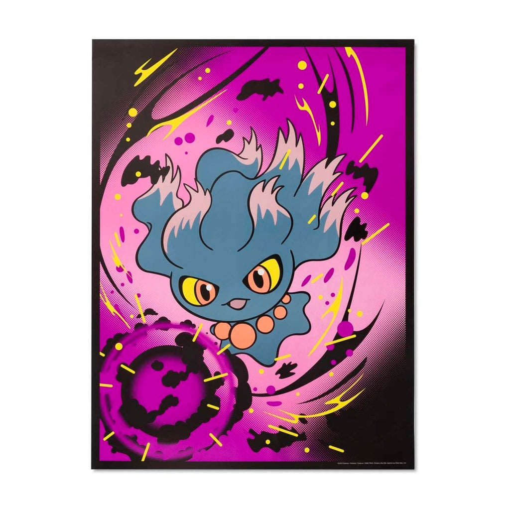 Misdreavus Midnight Shadows Blacklight Poster