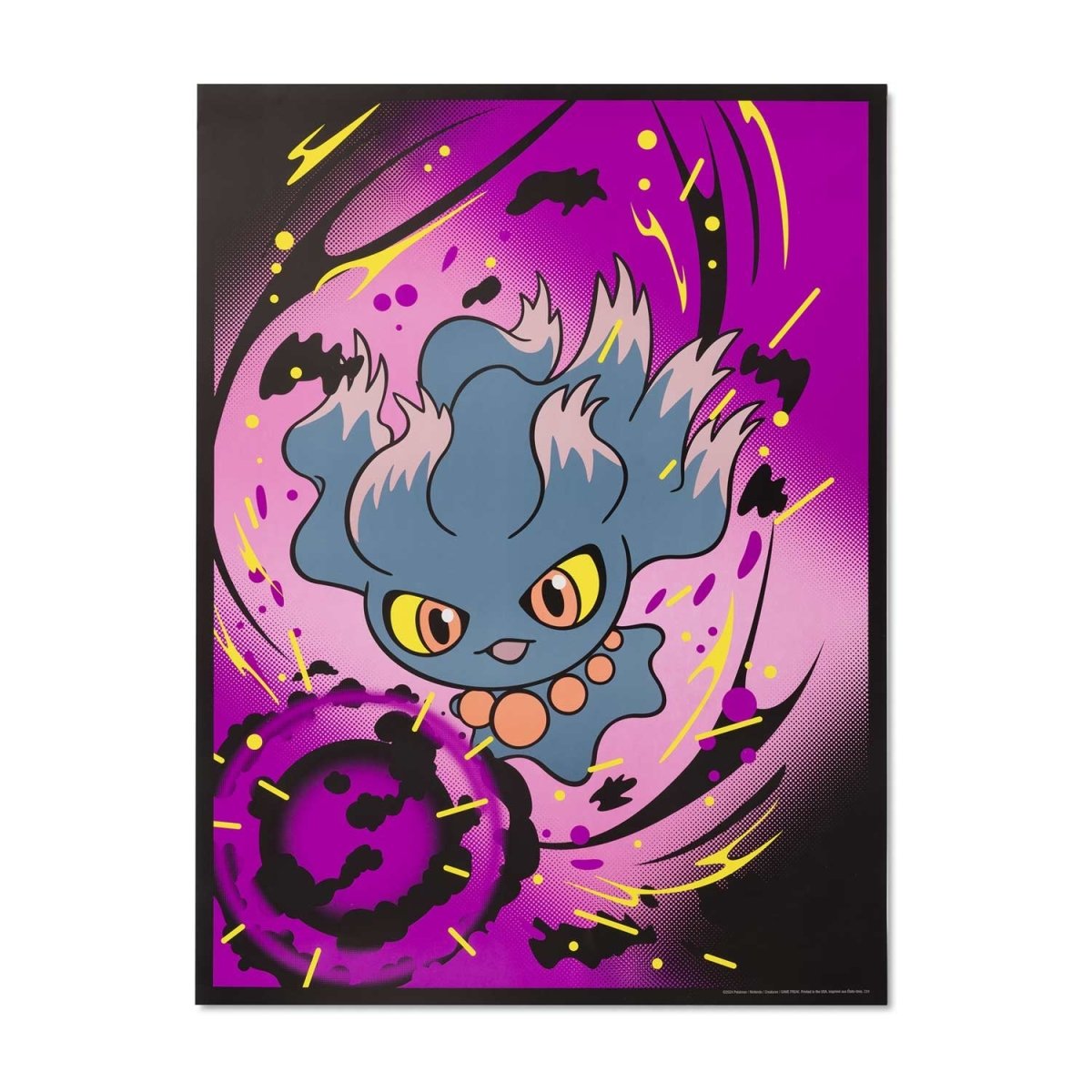 Misdreavus Midnight Shadows Blacklight Poster