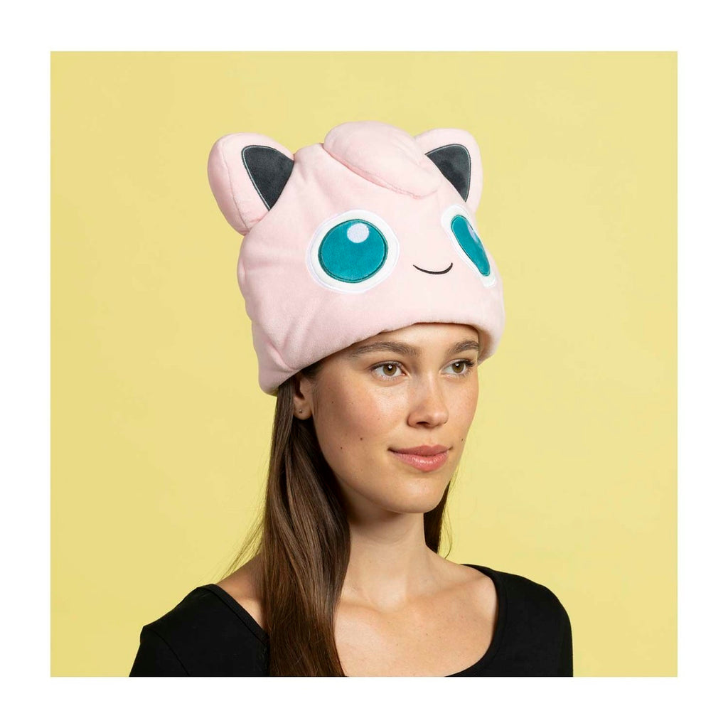 Jigglypuff Pokémon Partner Plush Hat (One Size-Adult)