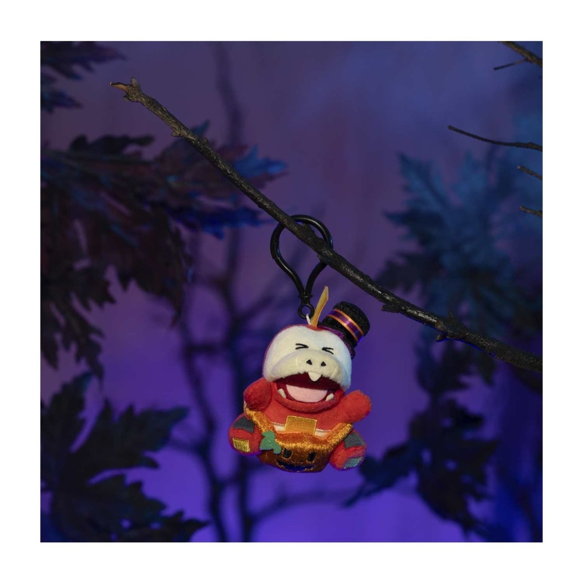 Fuecoco Pokémon Halloween Poké Plush Key Chain