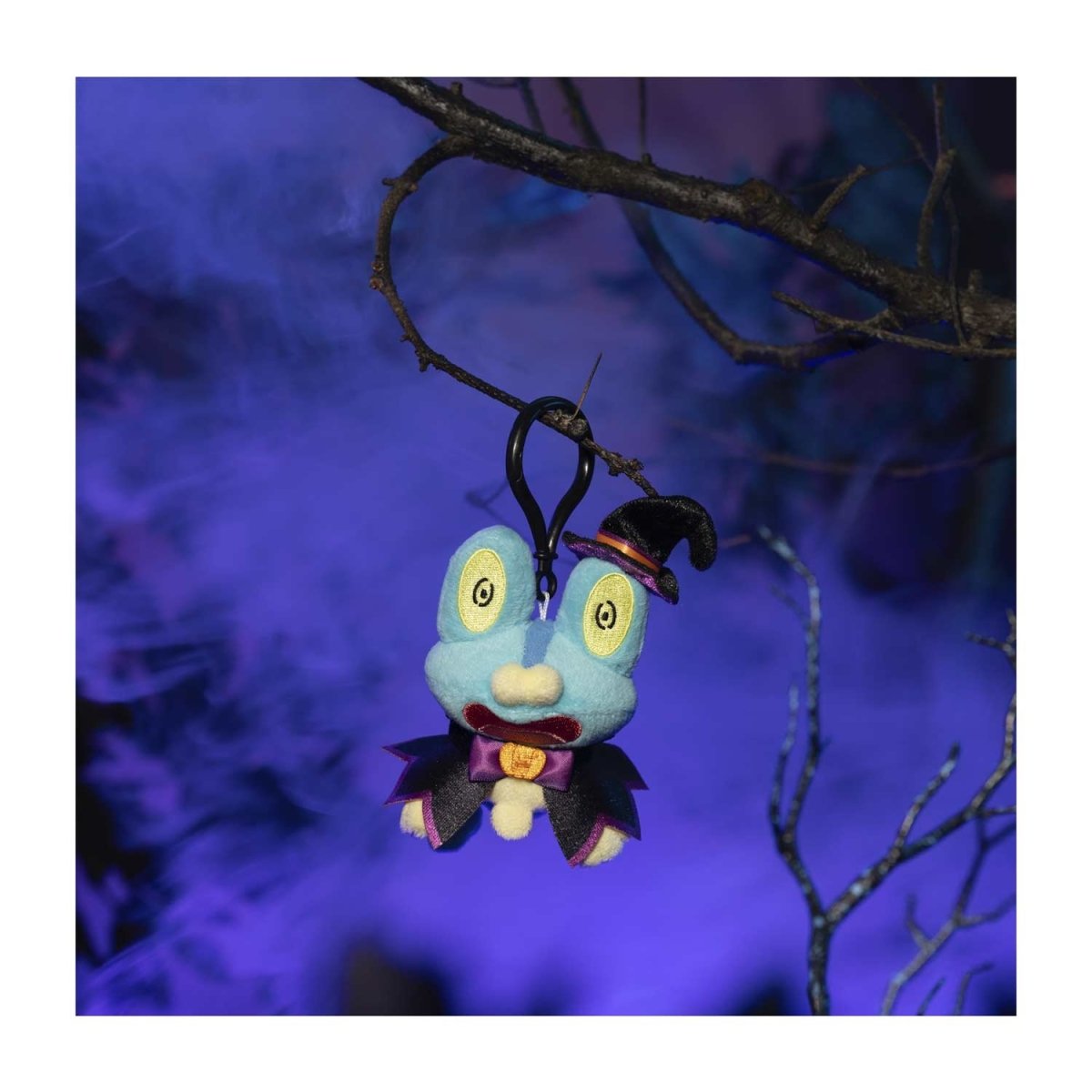 Froakie Pokémon Halloween Poké Plush Key Chain