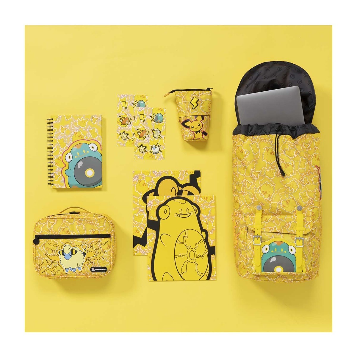 Electric Type Pokémon Fundamentals Pencil Case