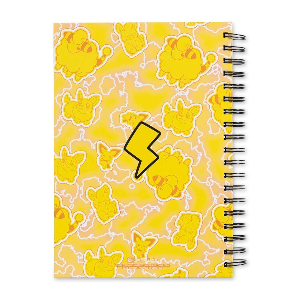 Electric Type Pokémon Fundamentals Spiral Notebook