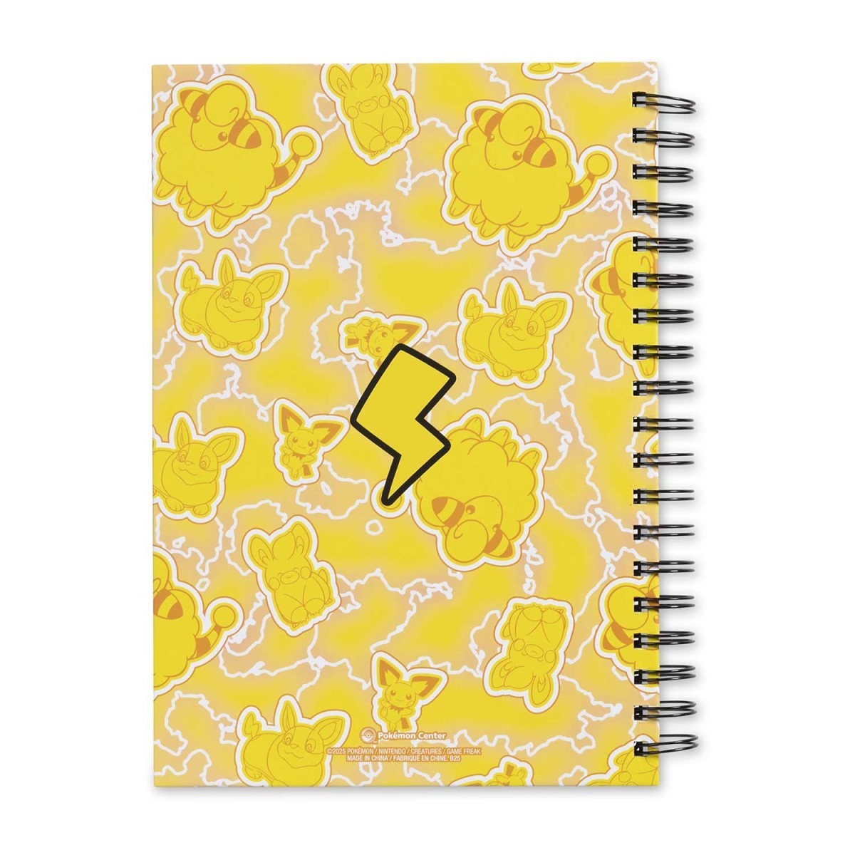Electric Type Pokémon Fundamentals Spiral Notebook