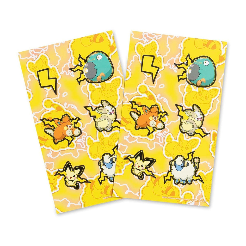 Electric Type Pokémon Fundamentals Sticker Sheets (2-Pack)