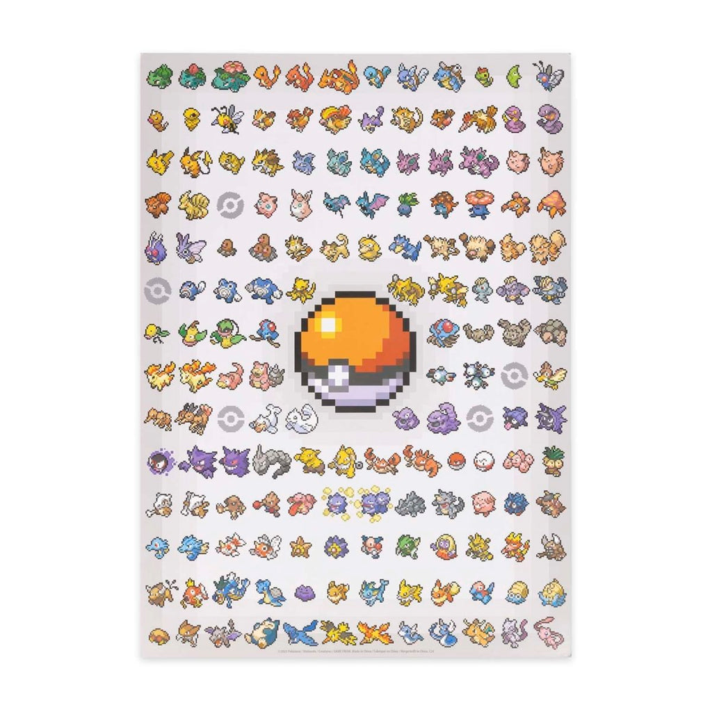 Kanto Pokémon Pixels Pokémon Puzzle (1,000 Pieces)
