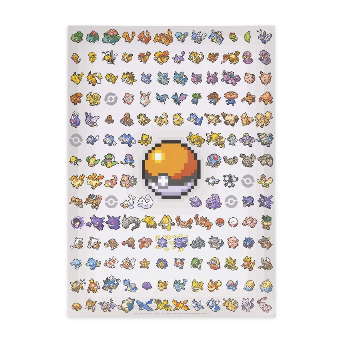 Kanto Pokémon Pixels Pokémon Puzzle (1,000 Pieces)