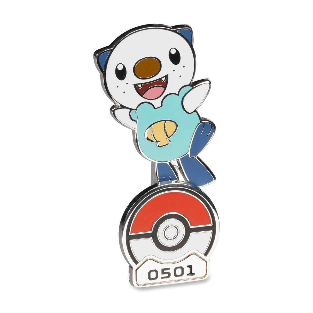 Pokémon Gallery Pins: Oshawott Standing Pin