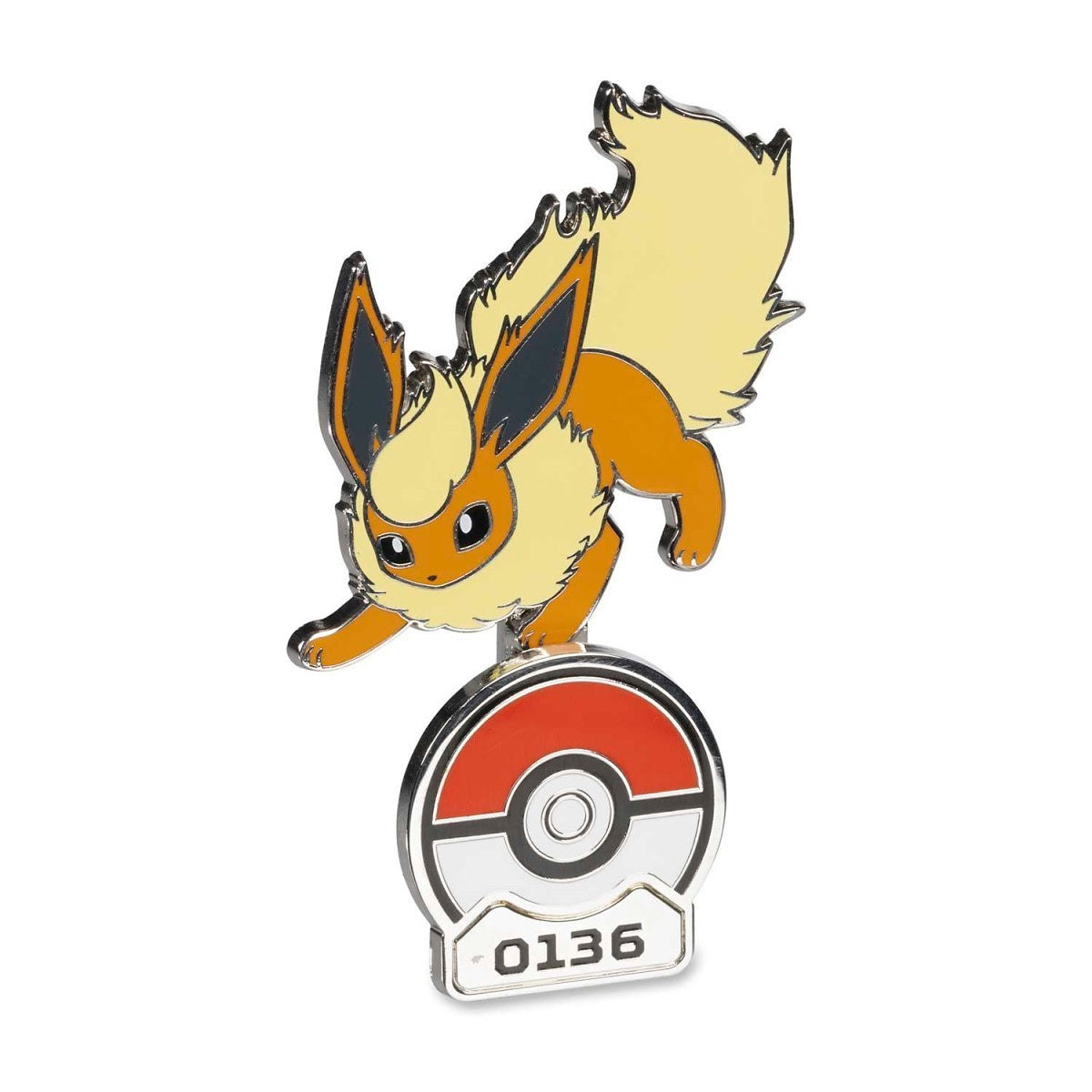 Pokémon Gallery Pins: Flareon Standing Pin