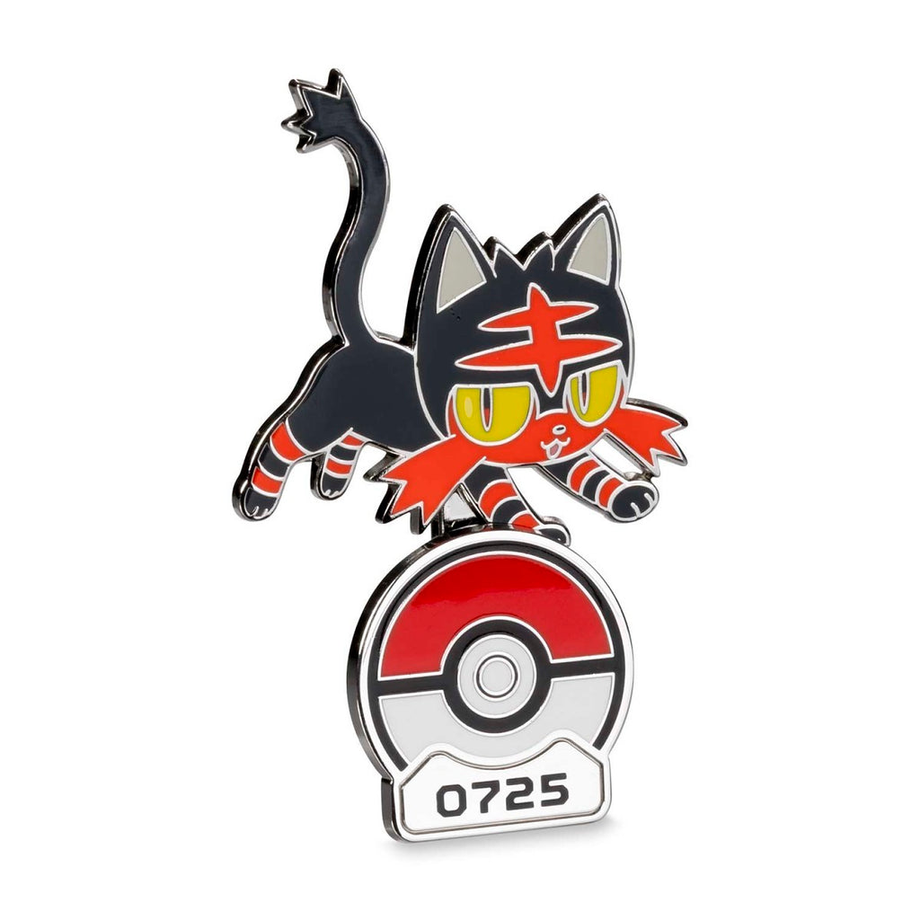 Litten Pokémon Gallery Pin