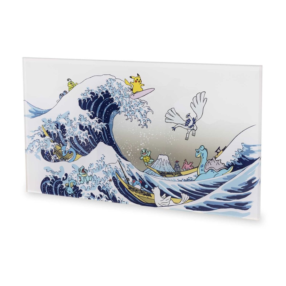 Great Wave Pikachu & Friends Wall Art
