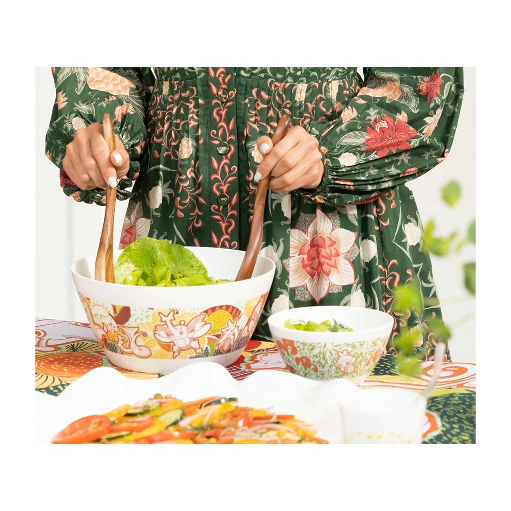 Floral Forest Pokémon Outdoor Dining Serving Bowl