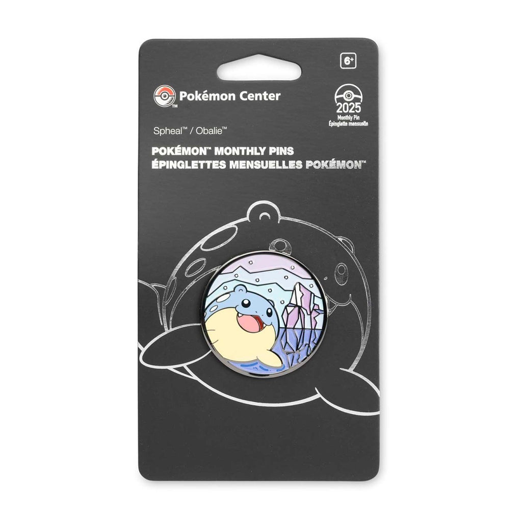Spheal Pokémon Monthly Pins: Habitat Pin (11 Of 12)