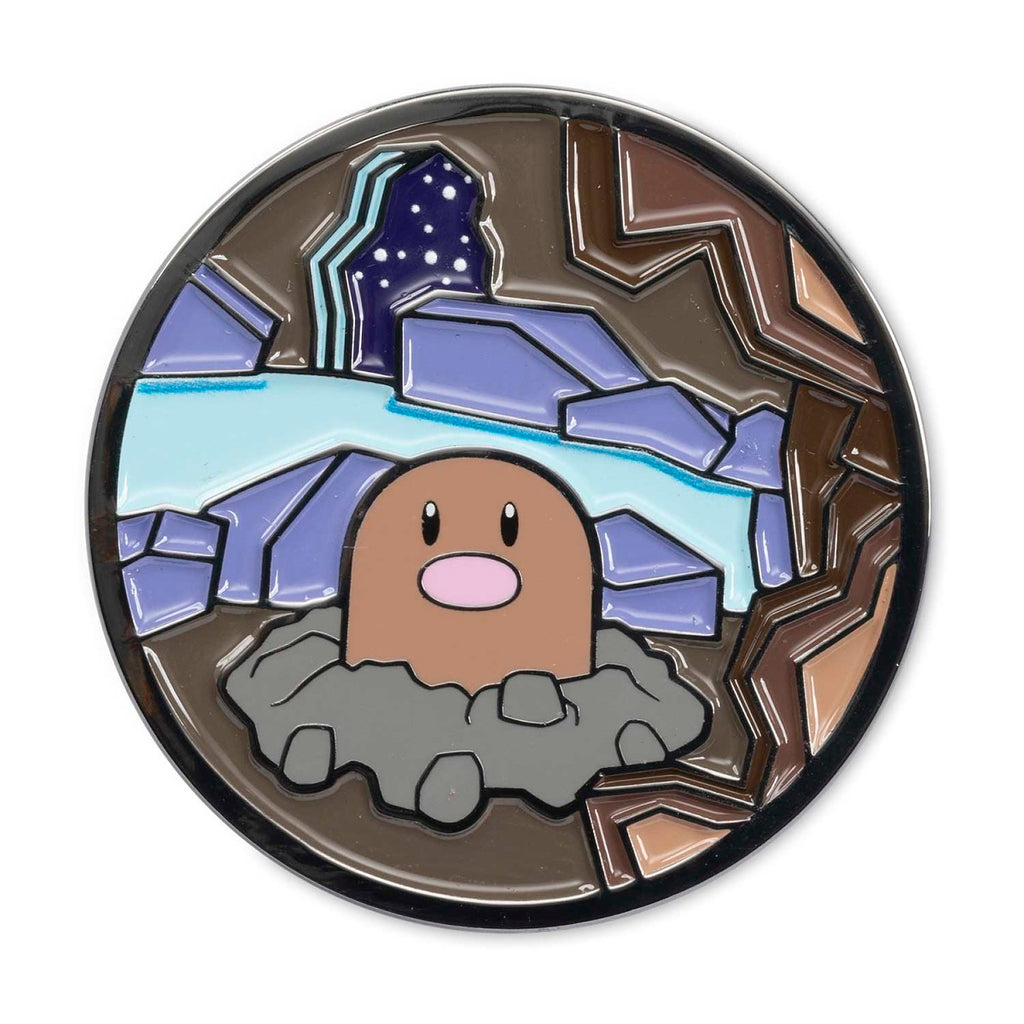 Diglett Pokémon Monthly Pins: Habitat Pin (10 Of 12)