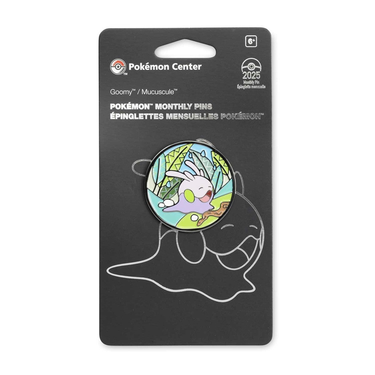 Goomy Pokémon Monthly Pins: Habitat Pin (4 Of 12)