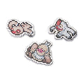 Slakoth, Vigoroth & Slaking Pokémon Pixel Pins (3-Pack)