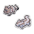 Zigzagoon & Linoone Pokémon Pixel Pins (2-Pack)