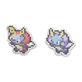 Volbeat & Illumise Pokémon Pixel Pins (2-Pack)