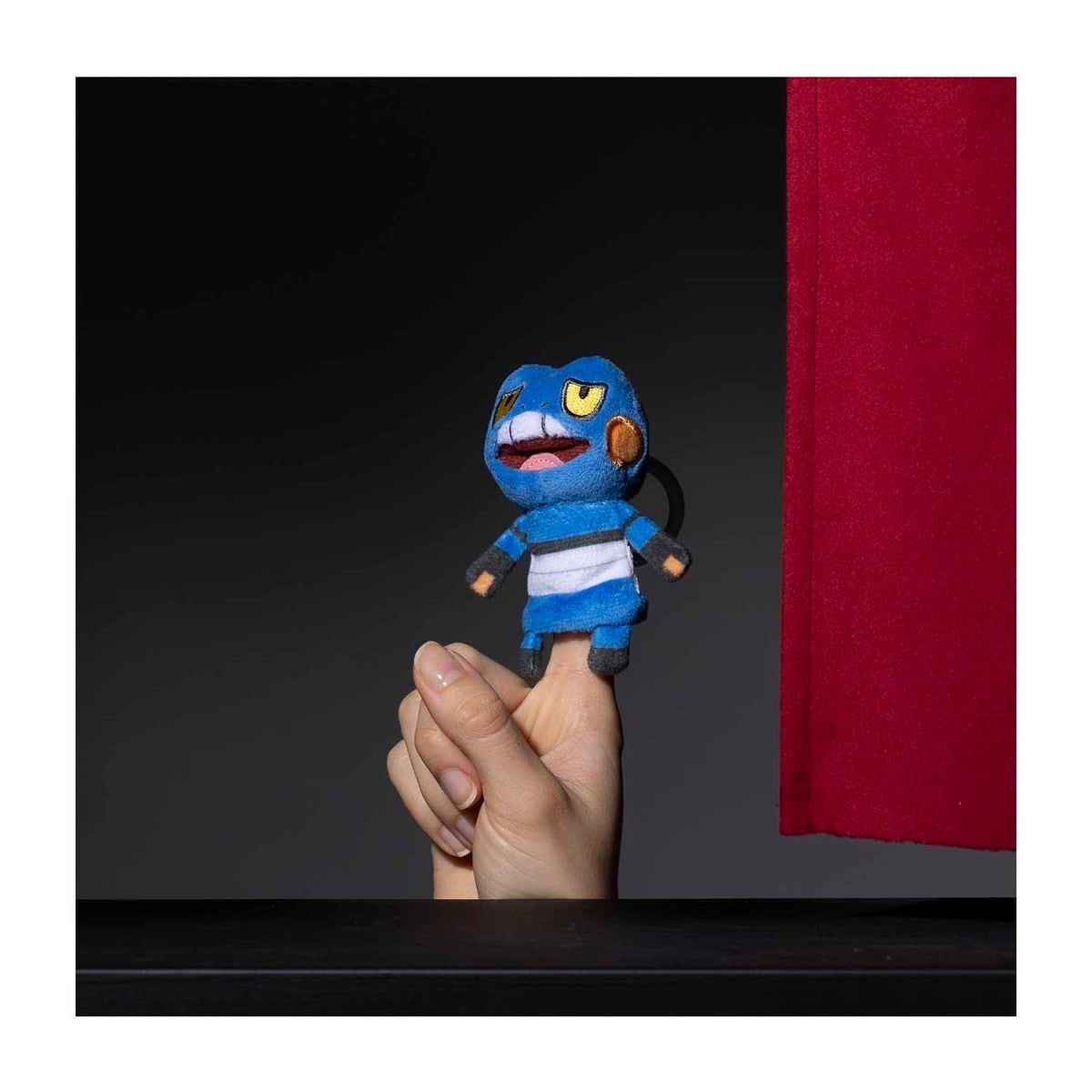 Pokémon Theater: Croagunk Plush Finger Puppet