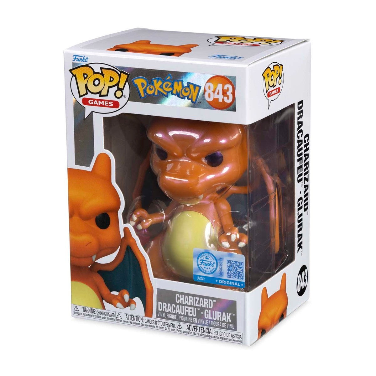 Charizard Pearlescent Pop! Vinyl Figure By Funko