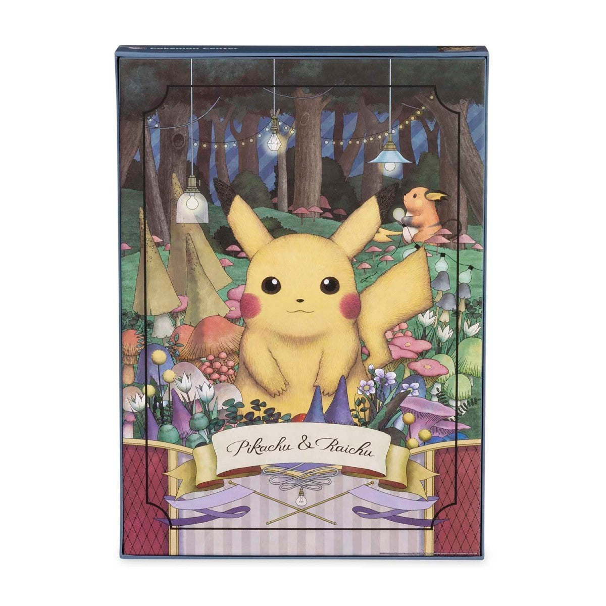Pikachu & Raichu Forest Puzzle (1,000 Pieces)