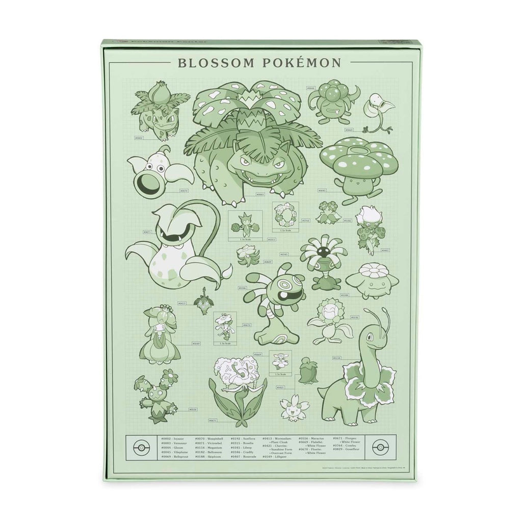 Pokémon Researcher: Blossom Pokémon Puzzle (1,000 Pieces)