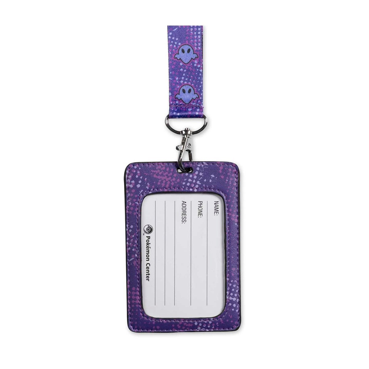 Ghost Type Pokémon Fundamentals Lanyard & Badge Holder