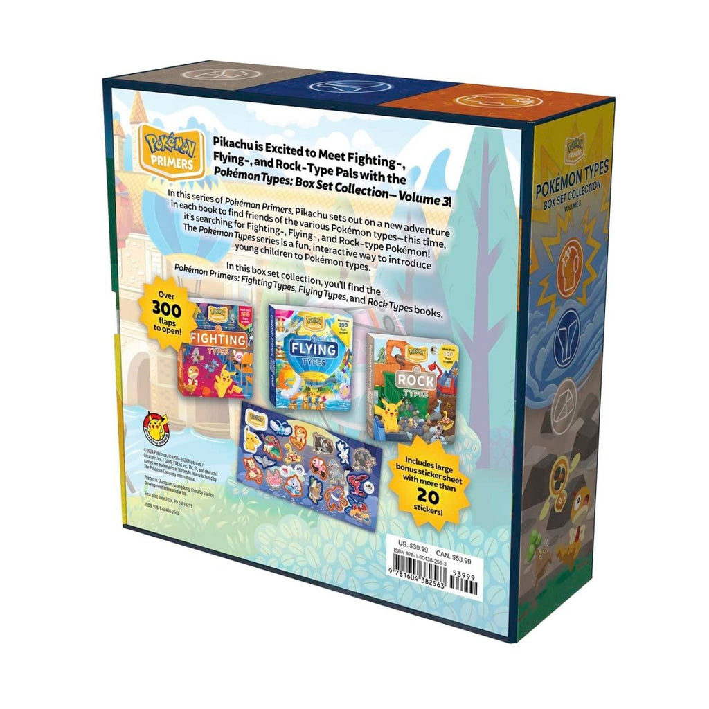 Pokémon Primers Types: Box Set Collection Volume 3 (Flying, Fighting & Rock)