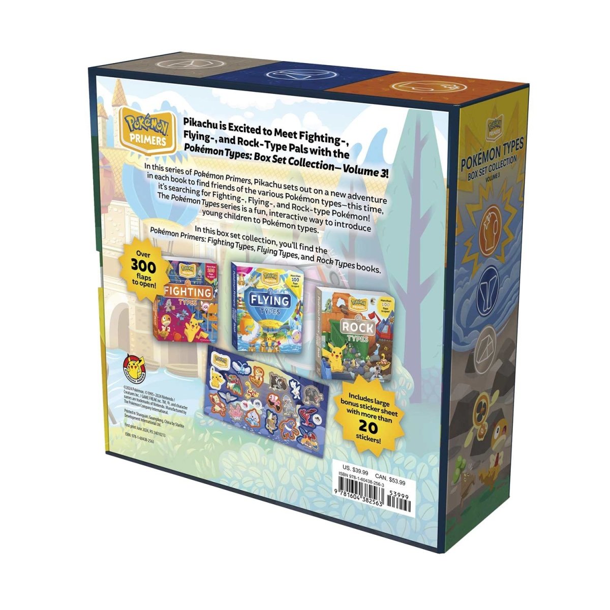 Pokémon Primers Types: Box Set Collection Volume 3 (Flying, Fighting & Rock)