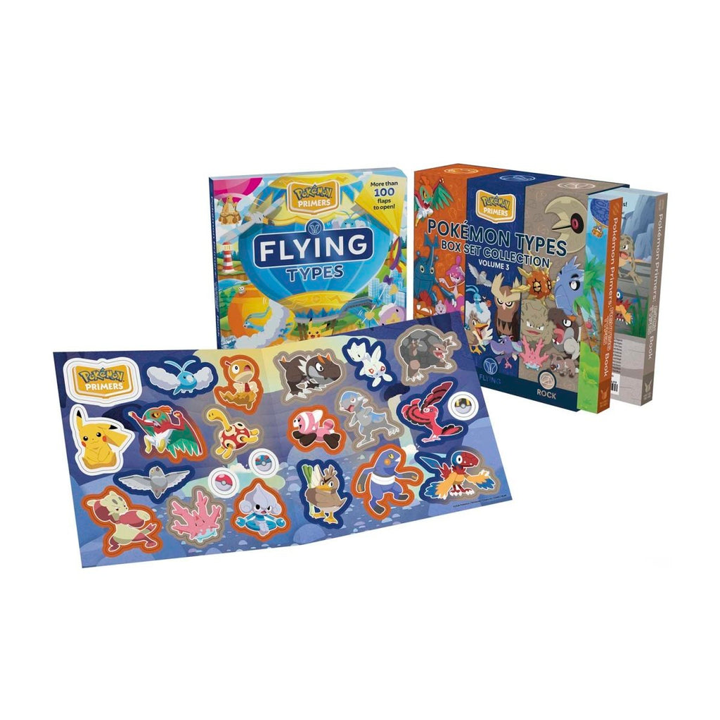 Pokémon Primers Types: Box Set Collection Volume 3 (Flying, Fighting & Rock)