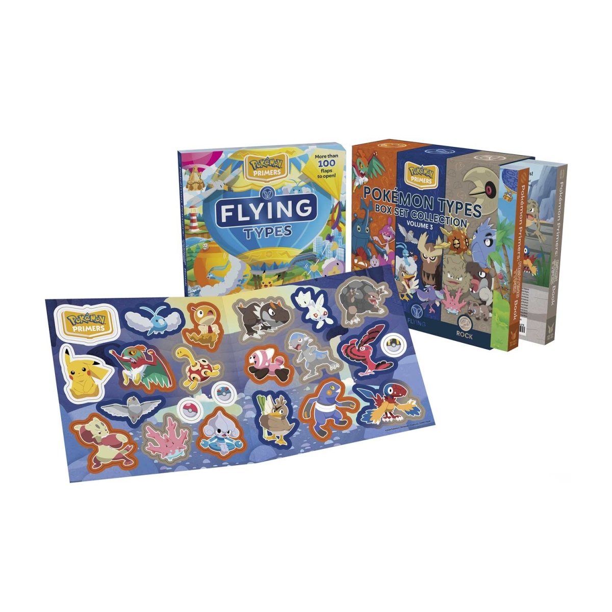 Pokémon Primers Types: Box Set Collection Volume 3 (Flying, Fighting & Rock)