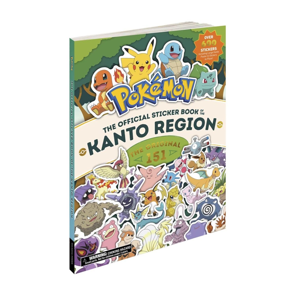 Pokémon: The Official Sticker Book Of The Kanto Region