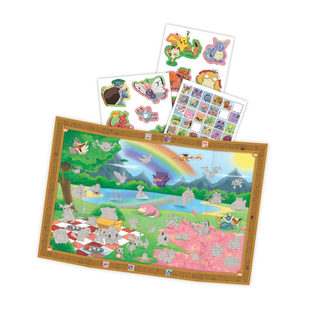 Pokémon: The Official Sticker Book Of The Kanto Region