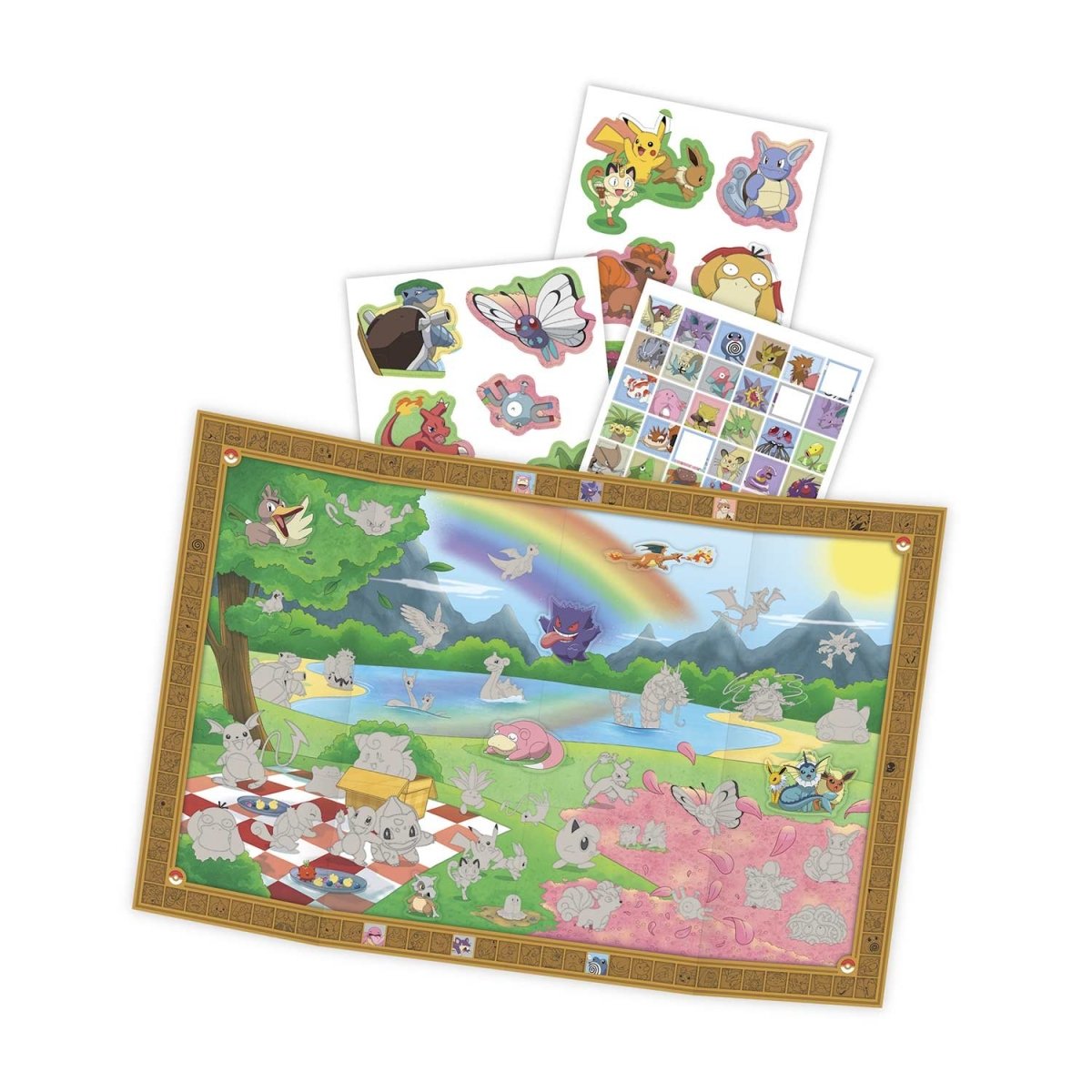 Pokémon: The Official Sticker Book Of The Kanto Region