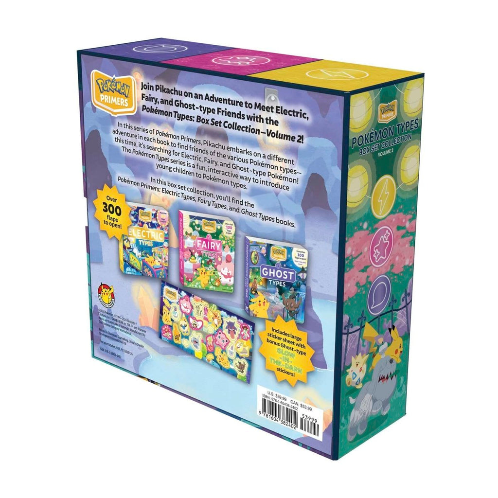 Pokémon Primers Types: Box Set Collection Volume 2 (Electric, Fairy & Ghost)