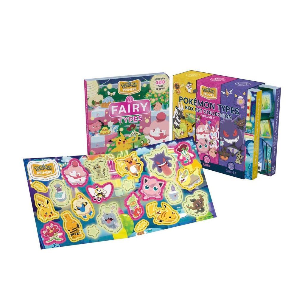 Pokémon Primers Types: Box Set Collection Volume 2 (Electric, Fairy & Ghost)