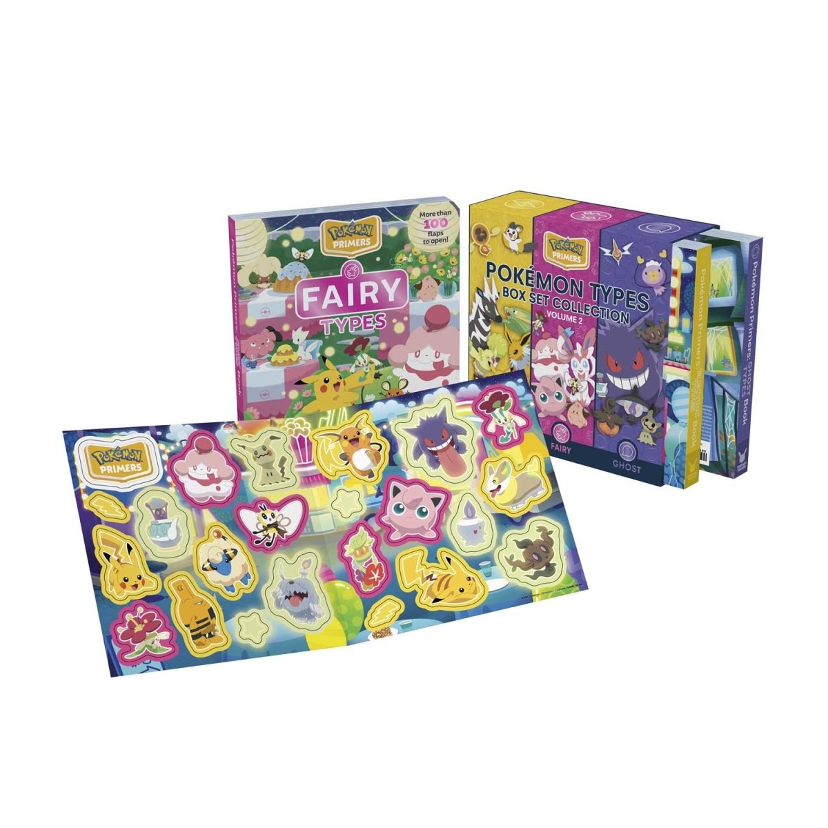 Pokémon Primers Types: Box Set Collection Volume 2 (Electric, Fairy & Ghost)