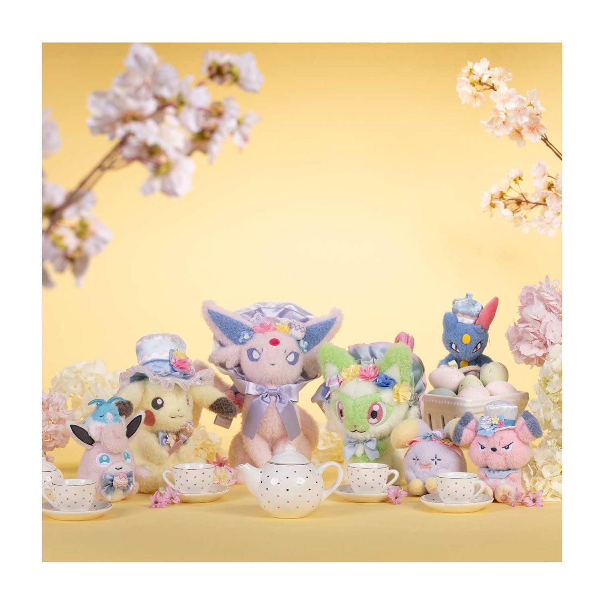 Pikachu Fancy Spring Plush - 9 In.