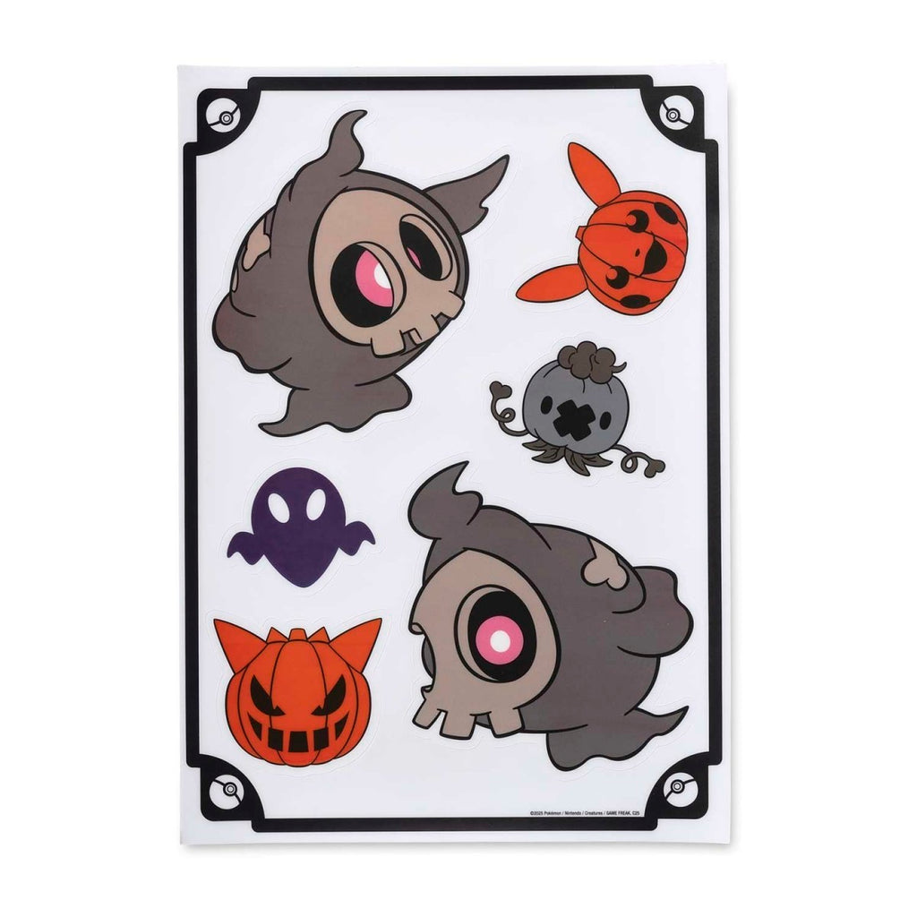 Pokémon Halloween Window Clings (5-Pack)