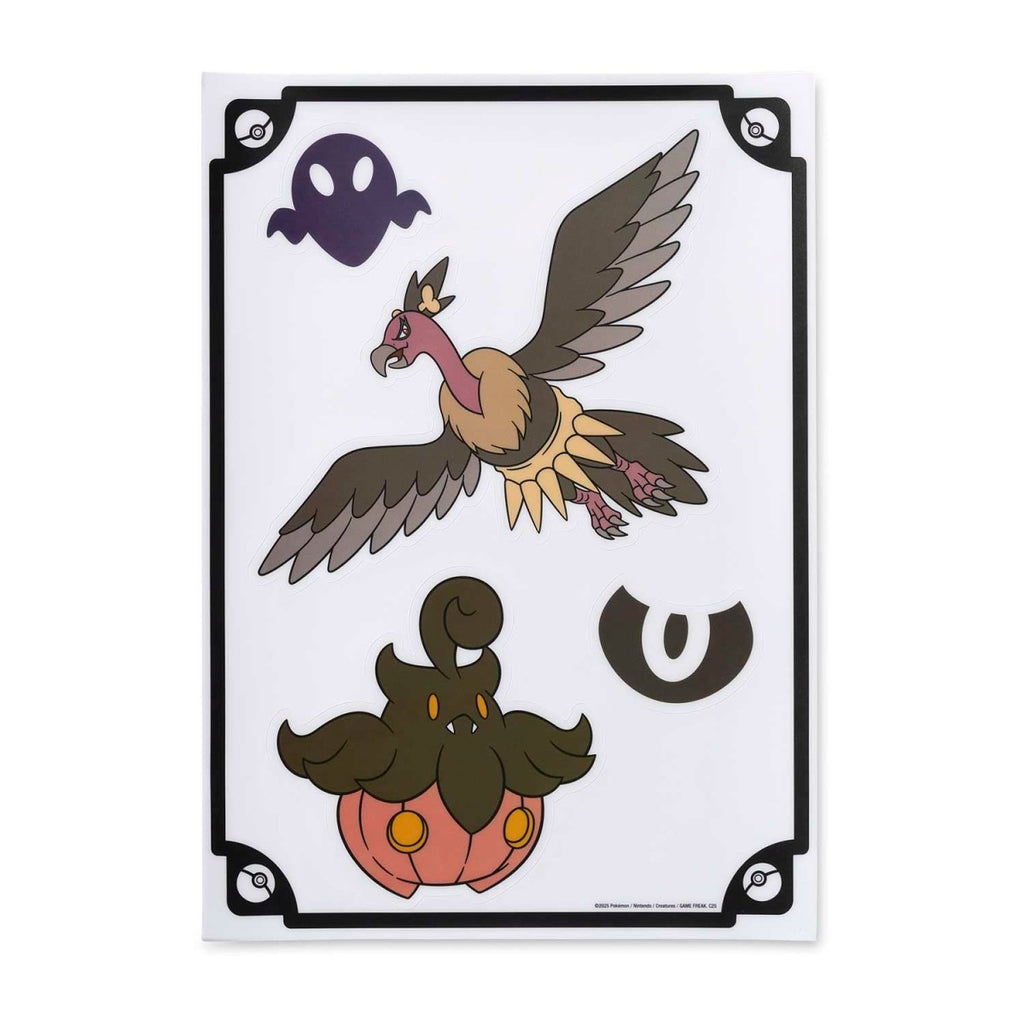 Pokémon Halloween Window Clings (5-Pack)