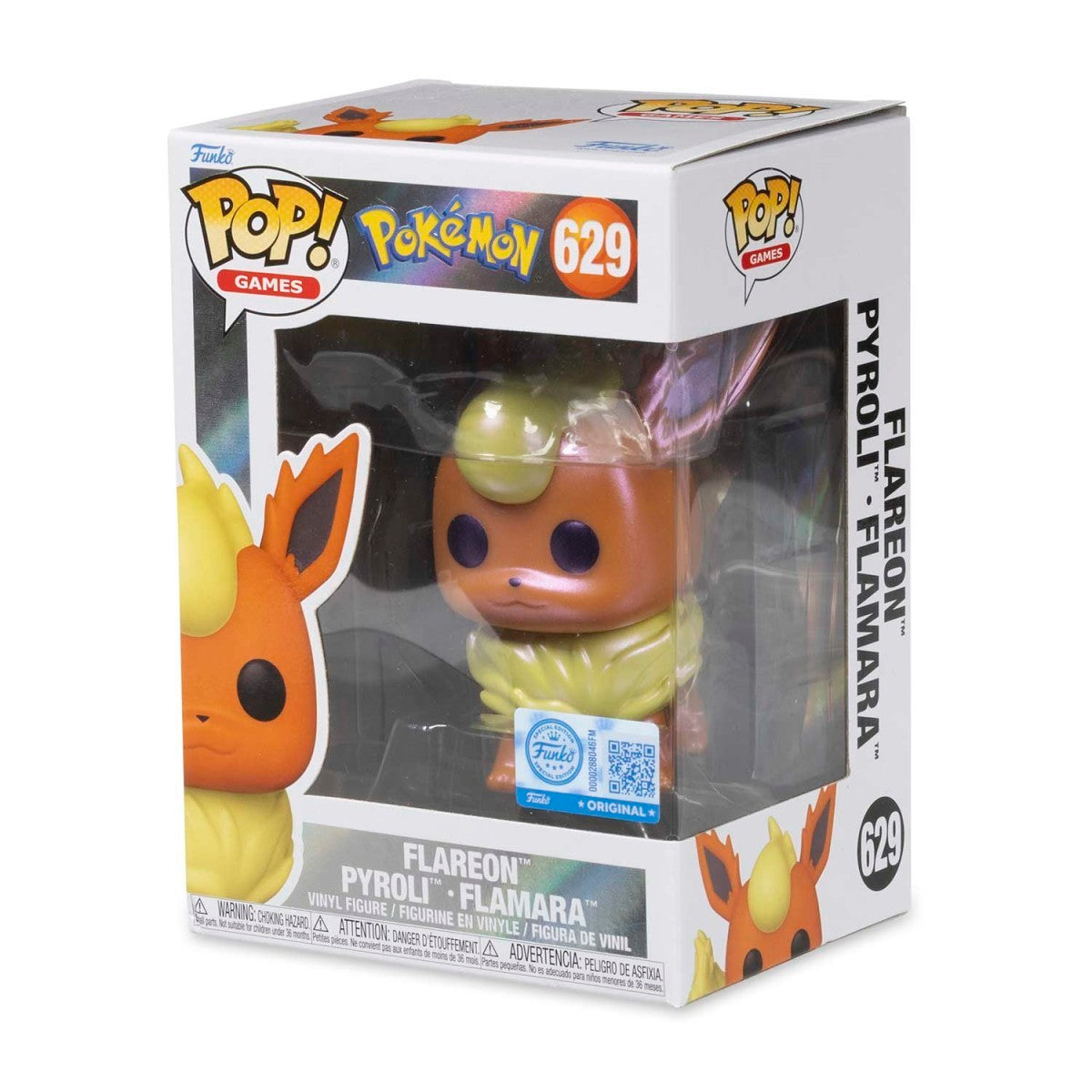 Flareon Pearlescent Pop! Vinyl Figure By Funko