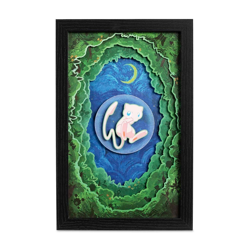 Mew Mythical Sights Layered Wall Art