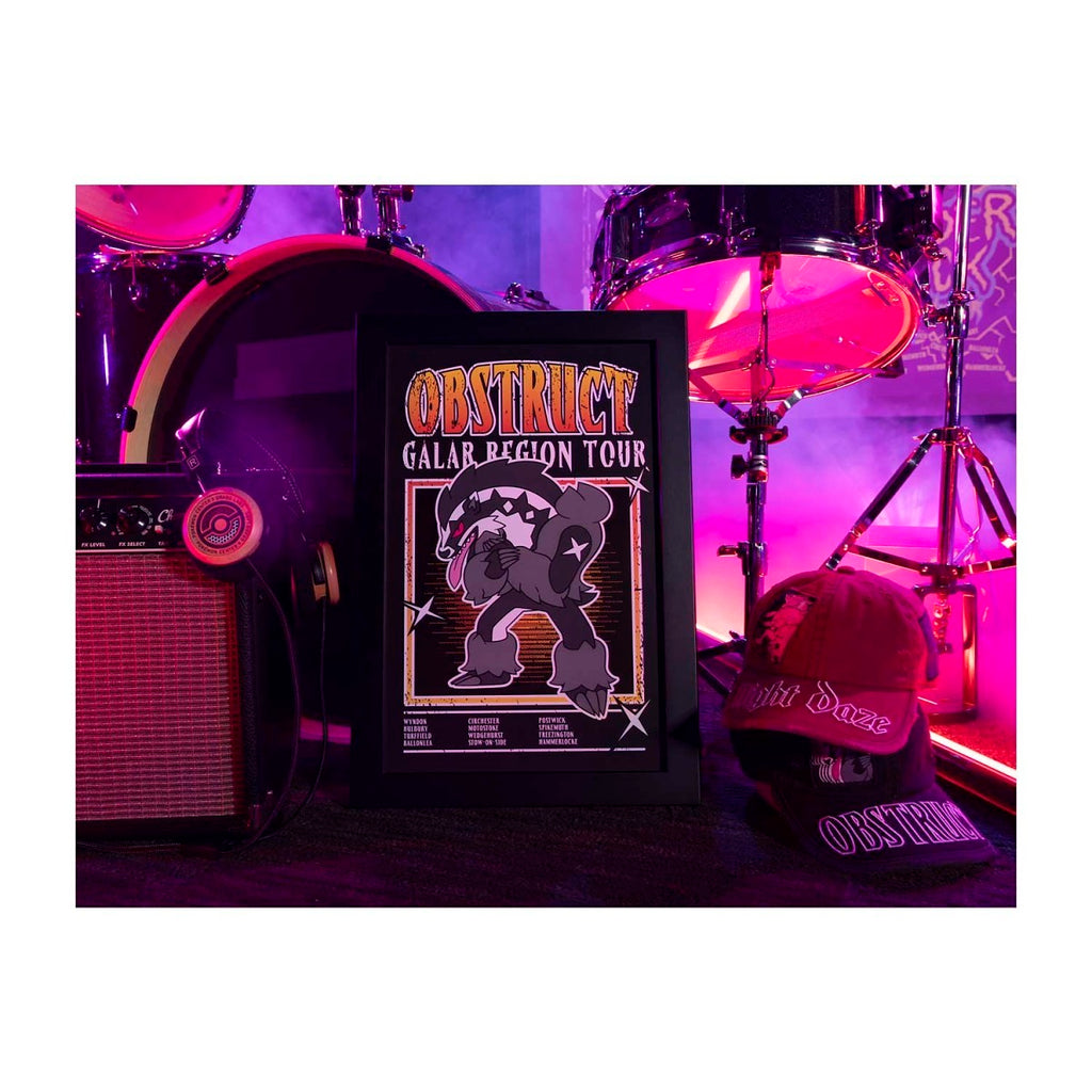 Obstruct Dark Noise Poster