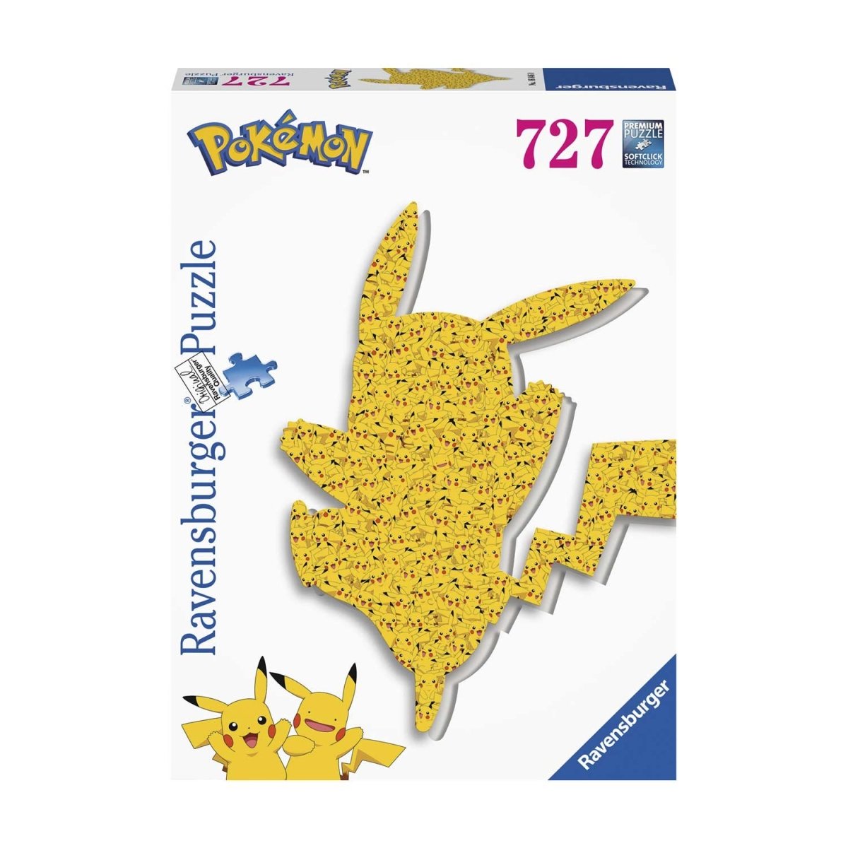 Pikachu Silhouette Jigsaw Puzzle By Ravensburger (727 Pieces)