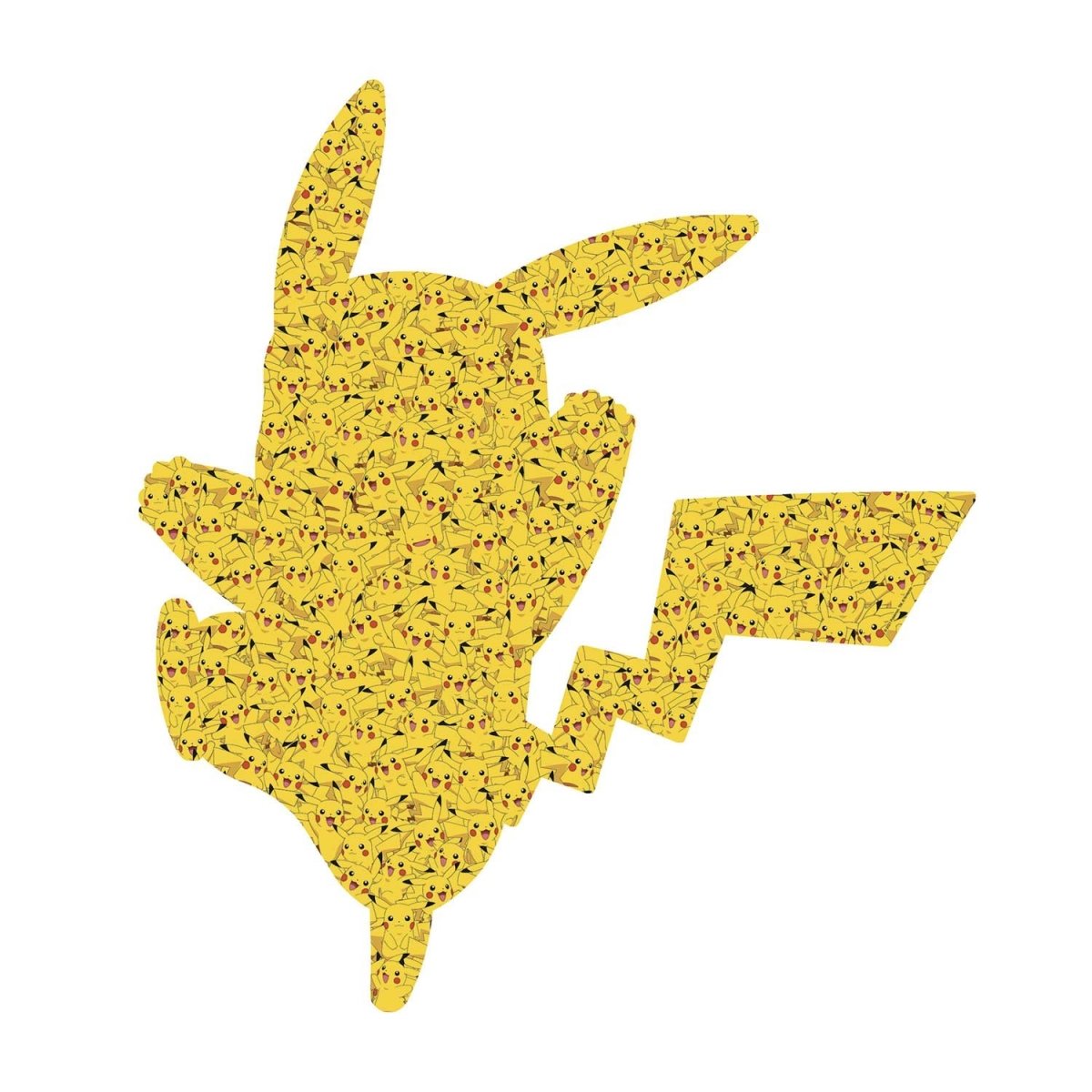 Pikachu Silhouette Jigsaw Puzzle By Ravensburger (727 Pieces)