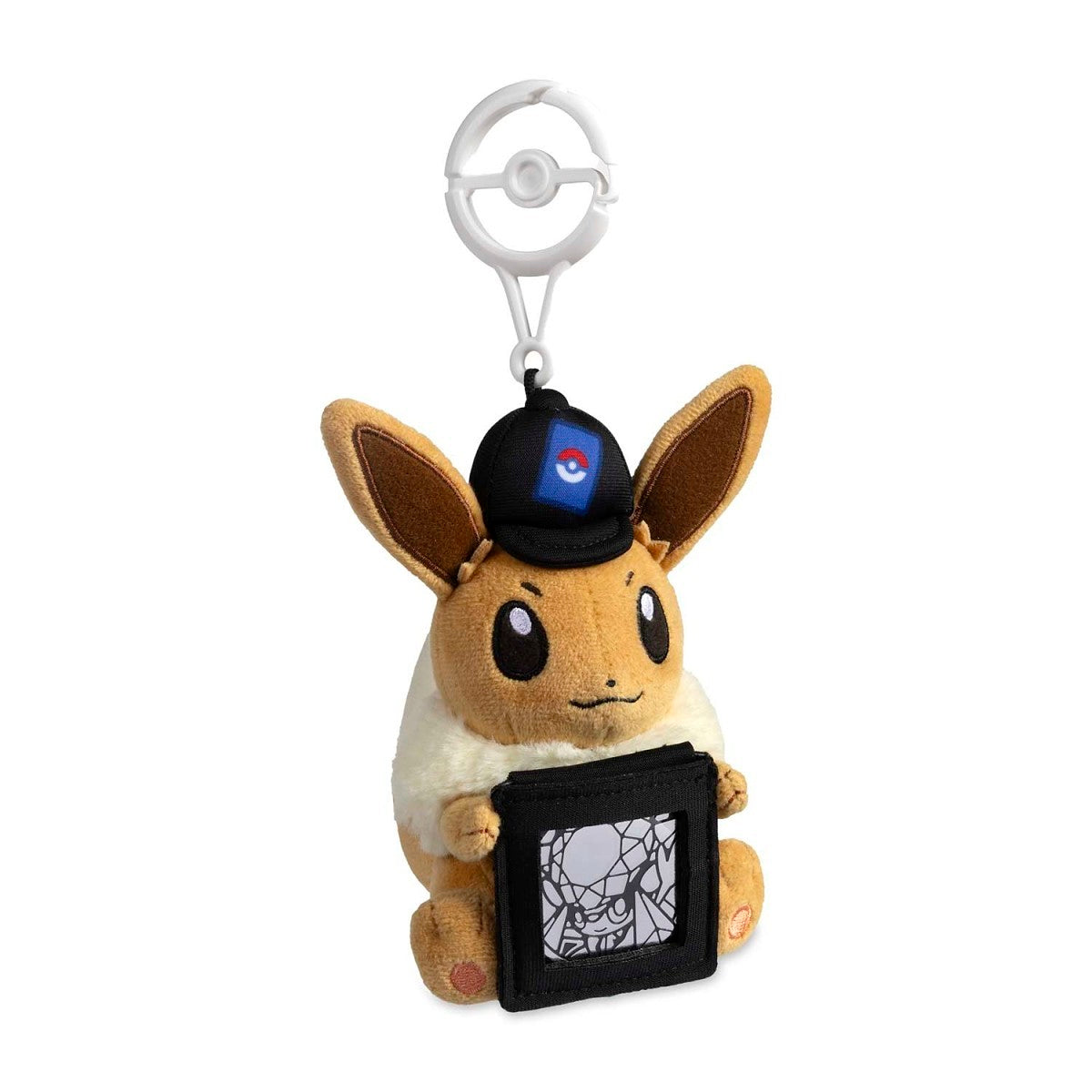 Pokémon TCG: Eevee Coin-Display Plush Key Chain