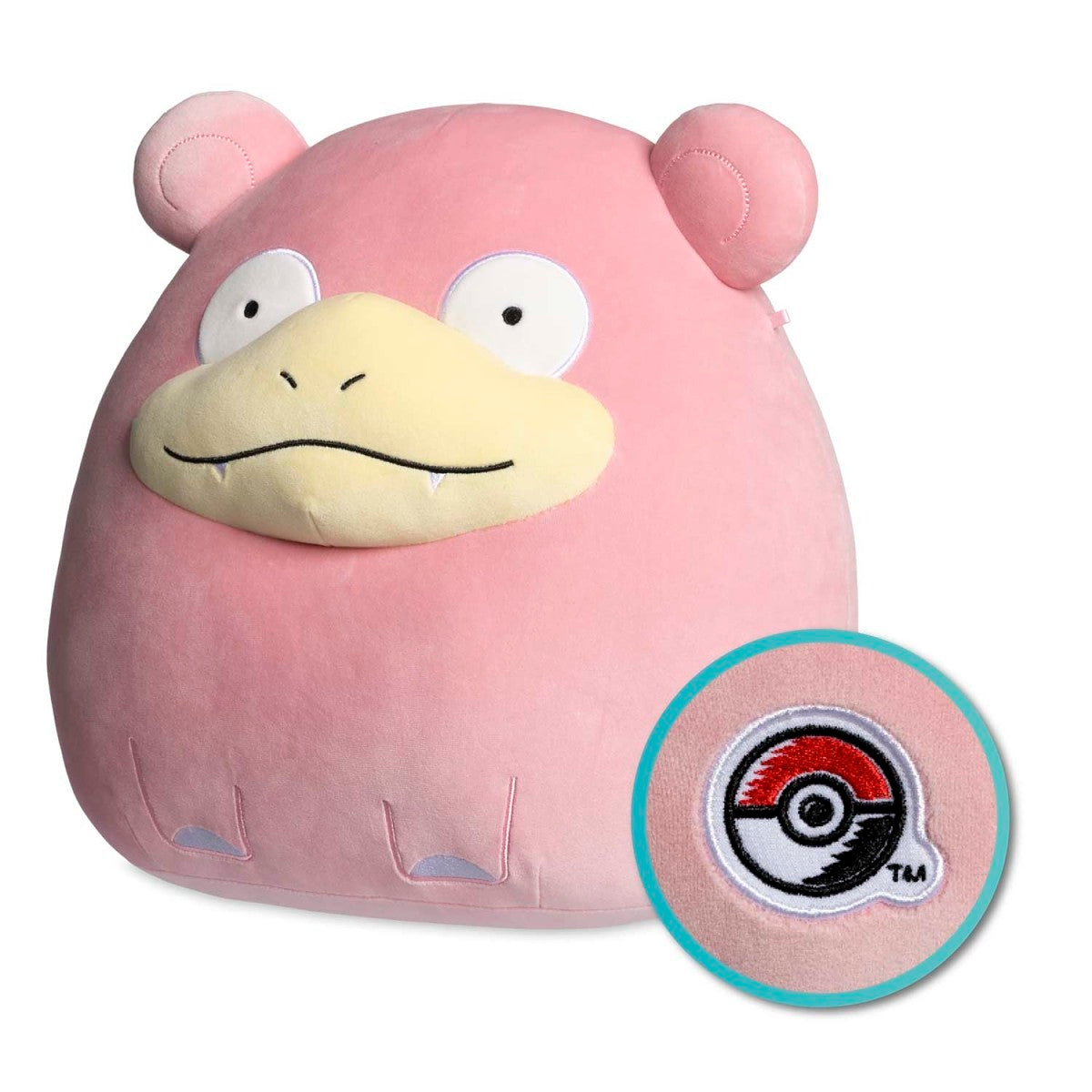 Slowpoke Squishmallows Plush - 12 In.