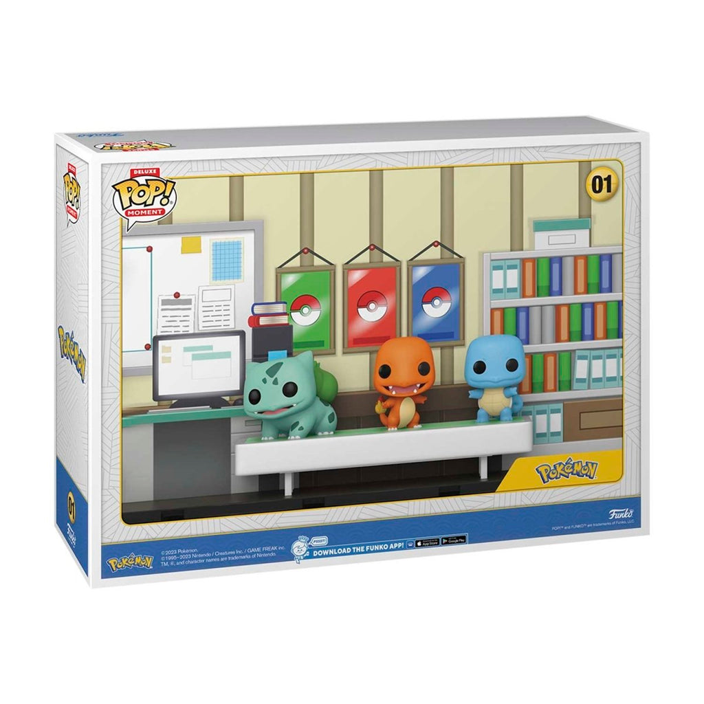 Bulbasaur, Charmander & Squirtle Deluxe Pop! Moment By Funko