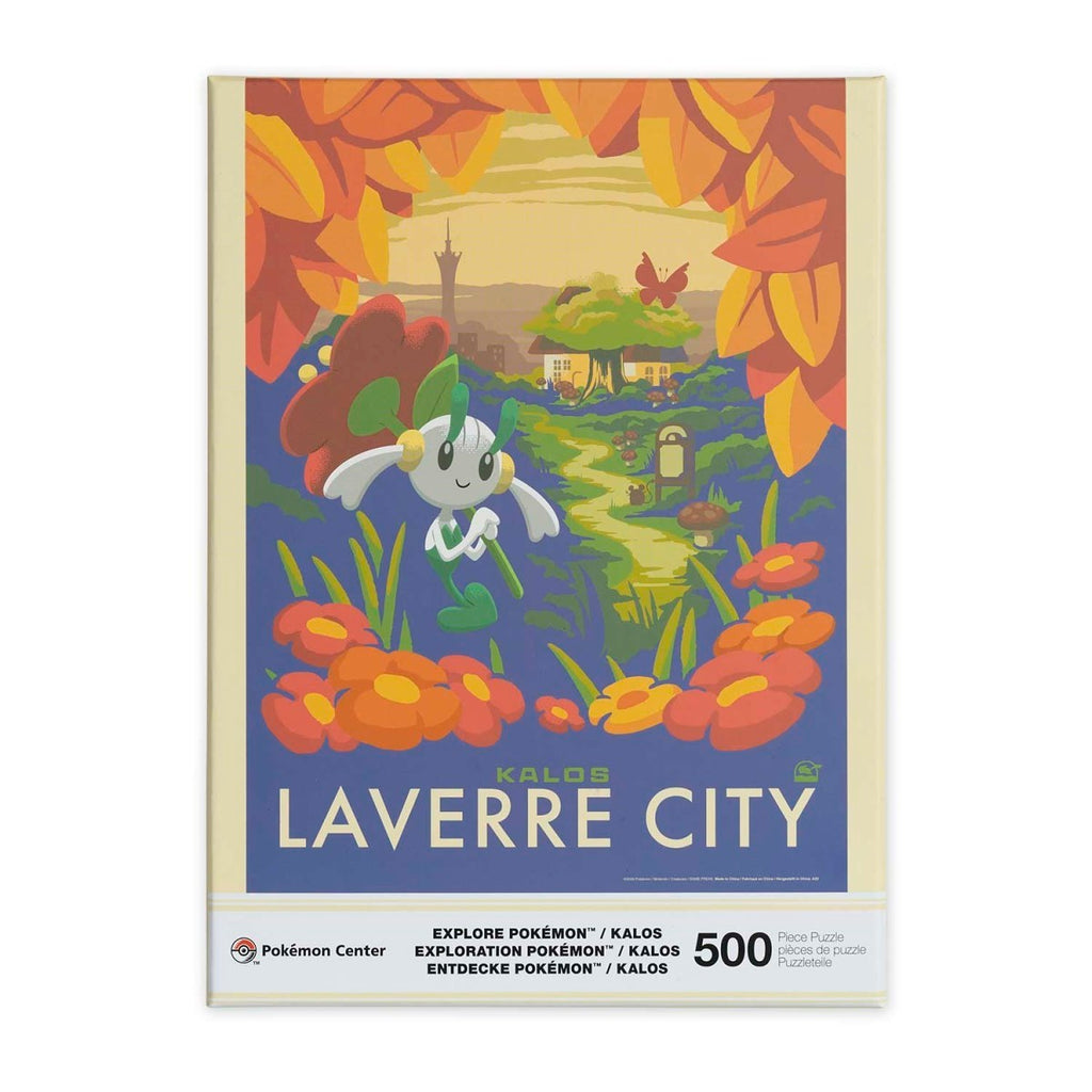 Kalos Explore Pokémon Puzzle (500 Pieces)