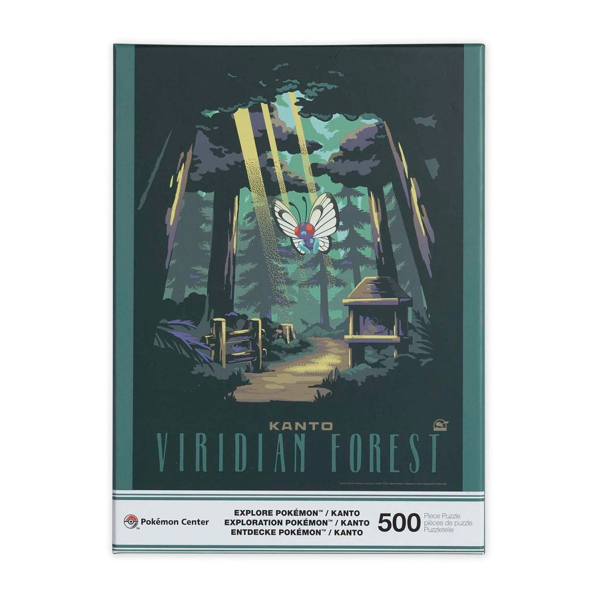Kanto Explore Pokémon Puzzle (500 Pieces)